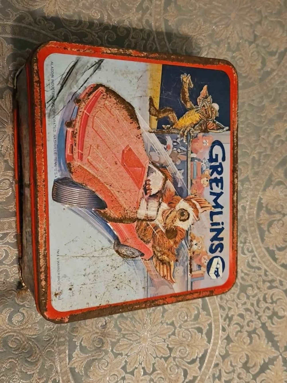 Gremlins Vintage Metal Lunchbox - Red & Blue